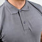 Steel Grey Polo Tee