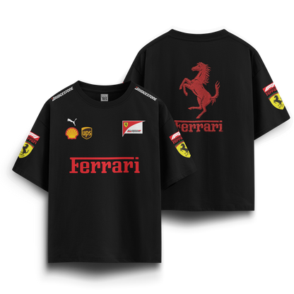 Ferrari F1 Oversize T-Shirt | Fatal Tees Racing Collection