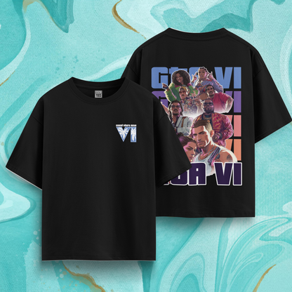 GTA VI Inspired Oversized T-Shirts