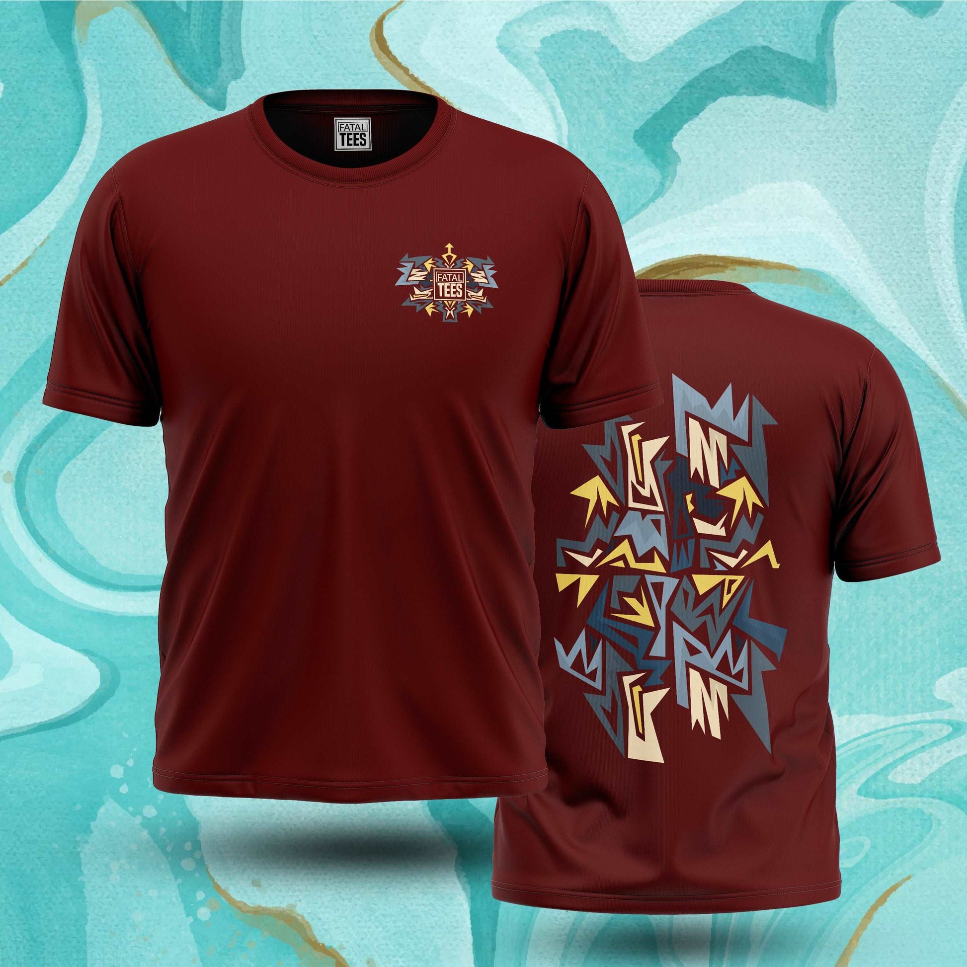fatal tees vol.1 - maroon
