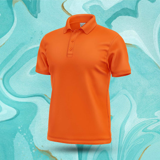 Obscure Orange Polo Tee