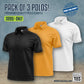 Pack of 3 Premium Polo Shirts for Men | Free Delivery