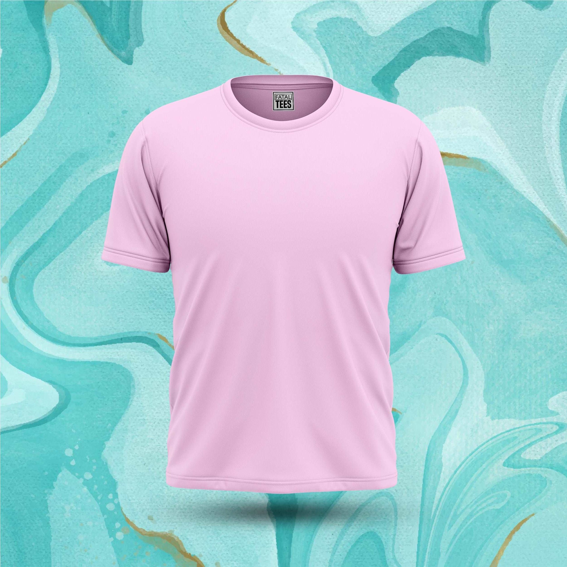 Baby Pink Plain Tee Fatal Tees