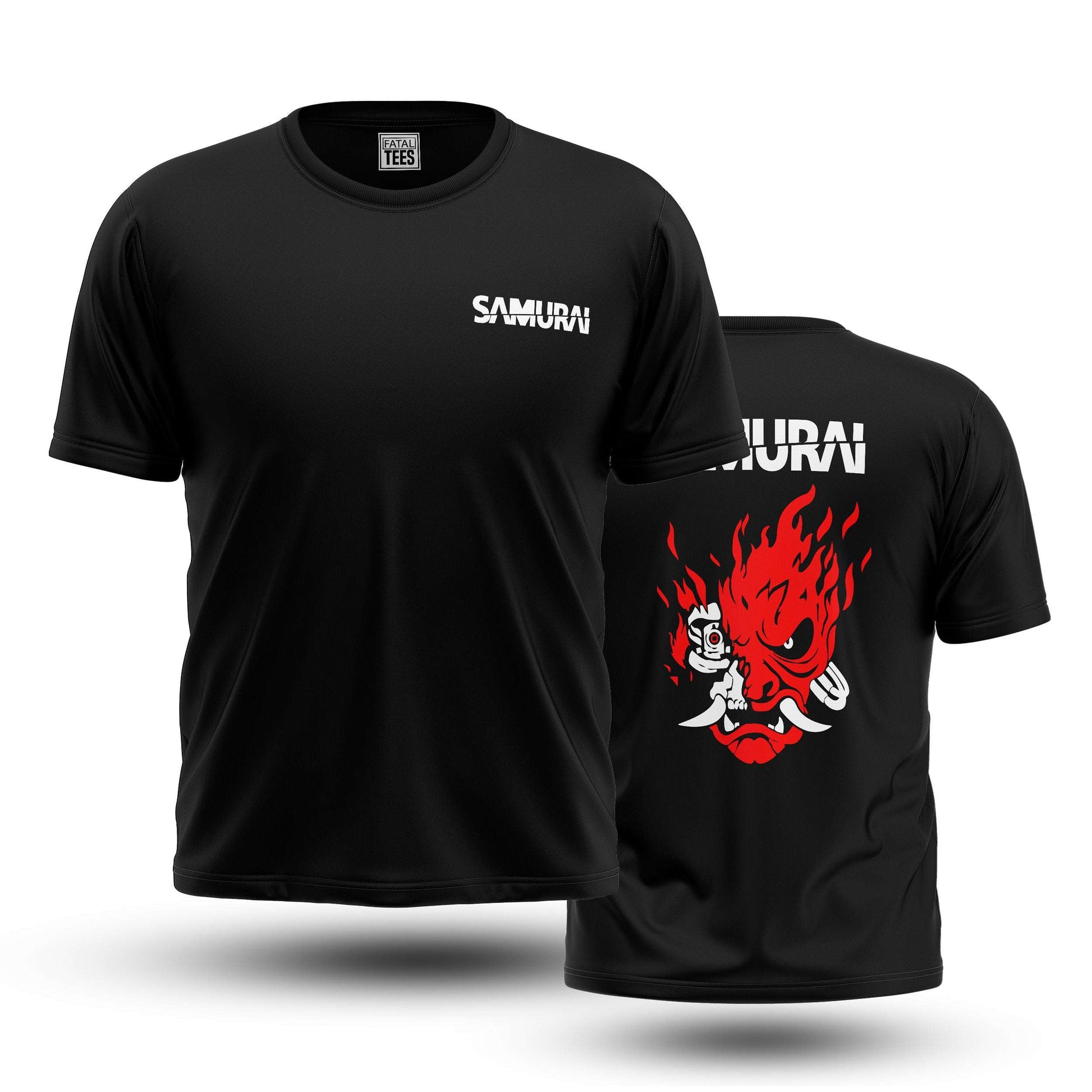 Cyberpunk Samurai Tee Fatal Tees