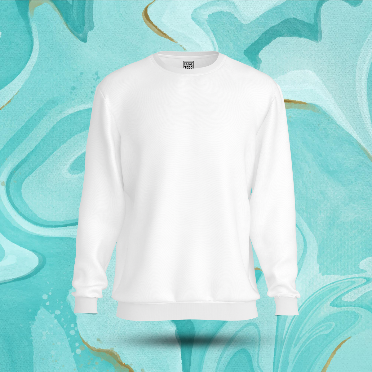 White Sweatshirt for Men & Women | Fatal Tees