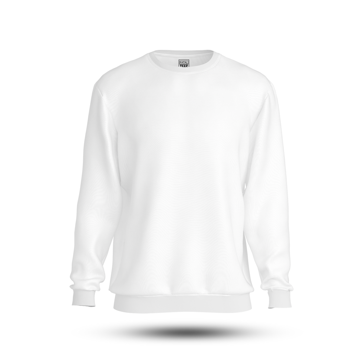 White Sweatshirt for Men & Women | Fatal Tees