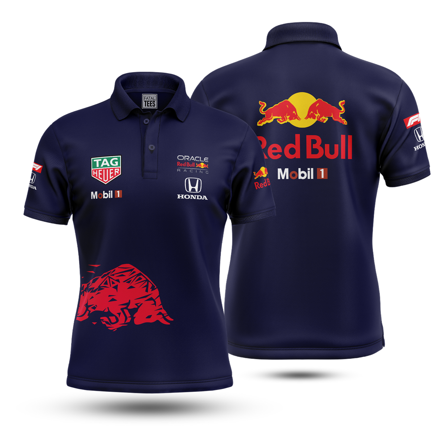 Red Bull F1 Polo Shirt | Fatal Tees Racing Collection
