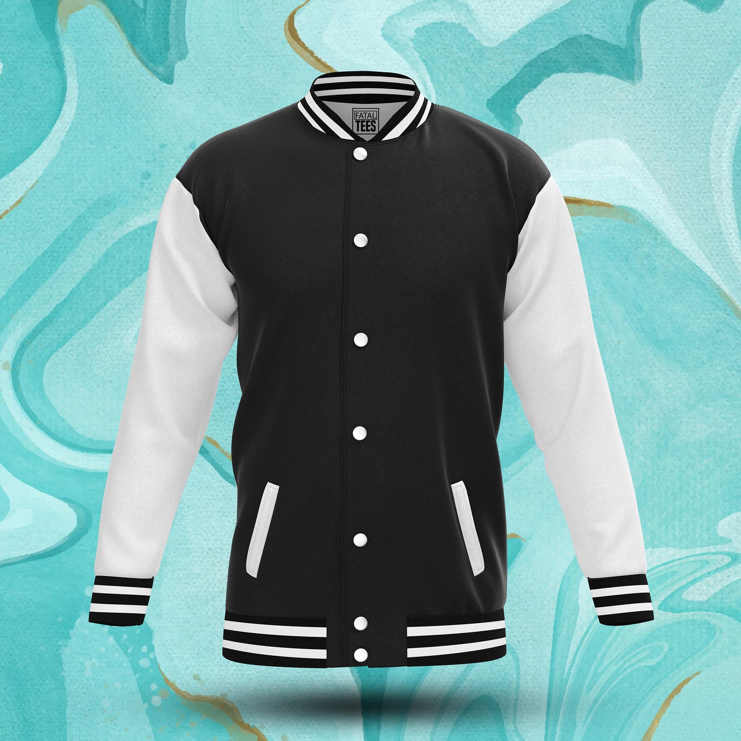 Black Varsity Jacket for Men & Women | Classic Style