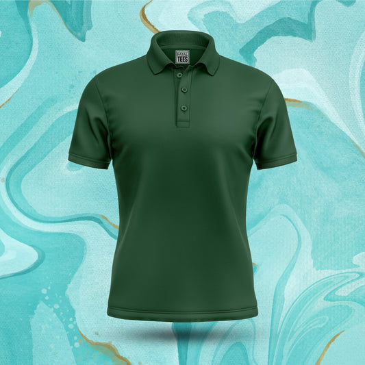 Bottle Green Polo Tee