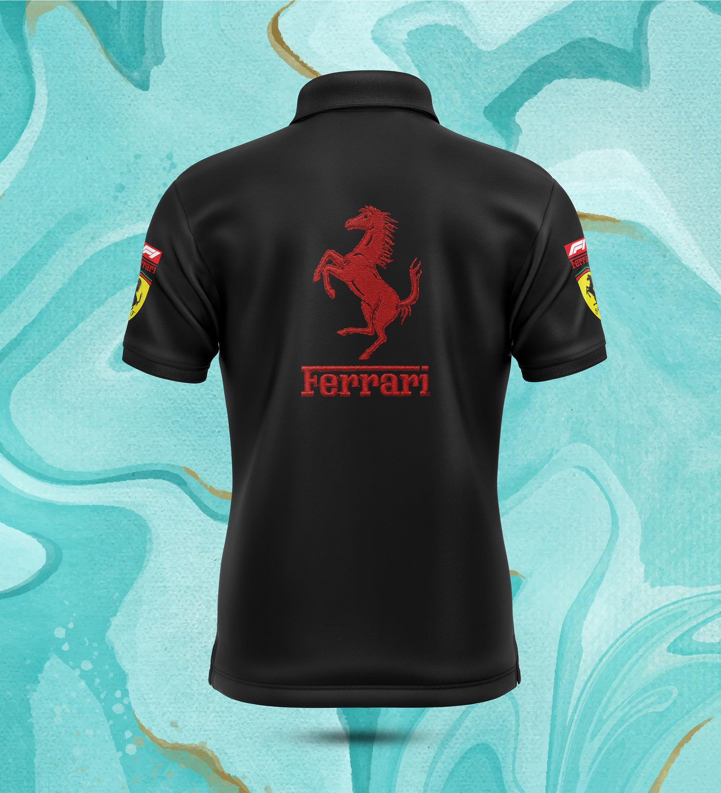 Ferrari F1 Polo Shirt | Fatal Tees Racing Collection