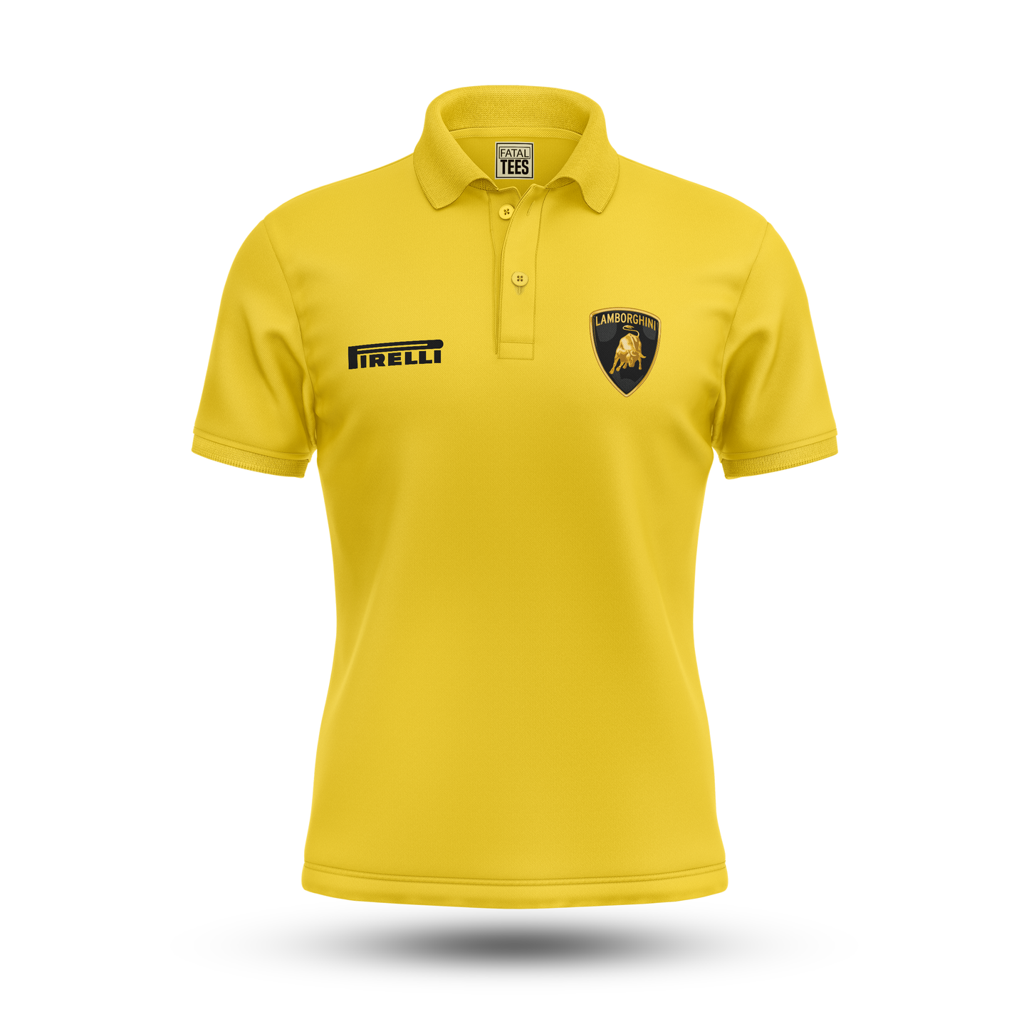 Lamborghini F1 Polo Shirt | Fatal Tees Racing Collection