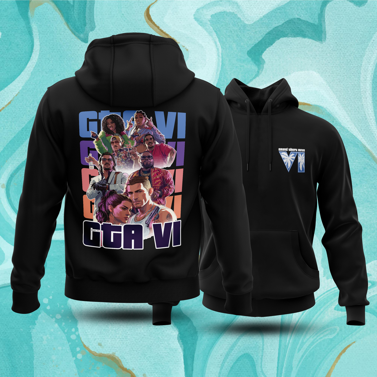 GTA VI Inspired Hoodies