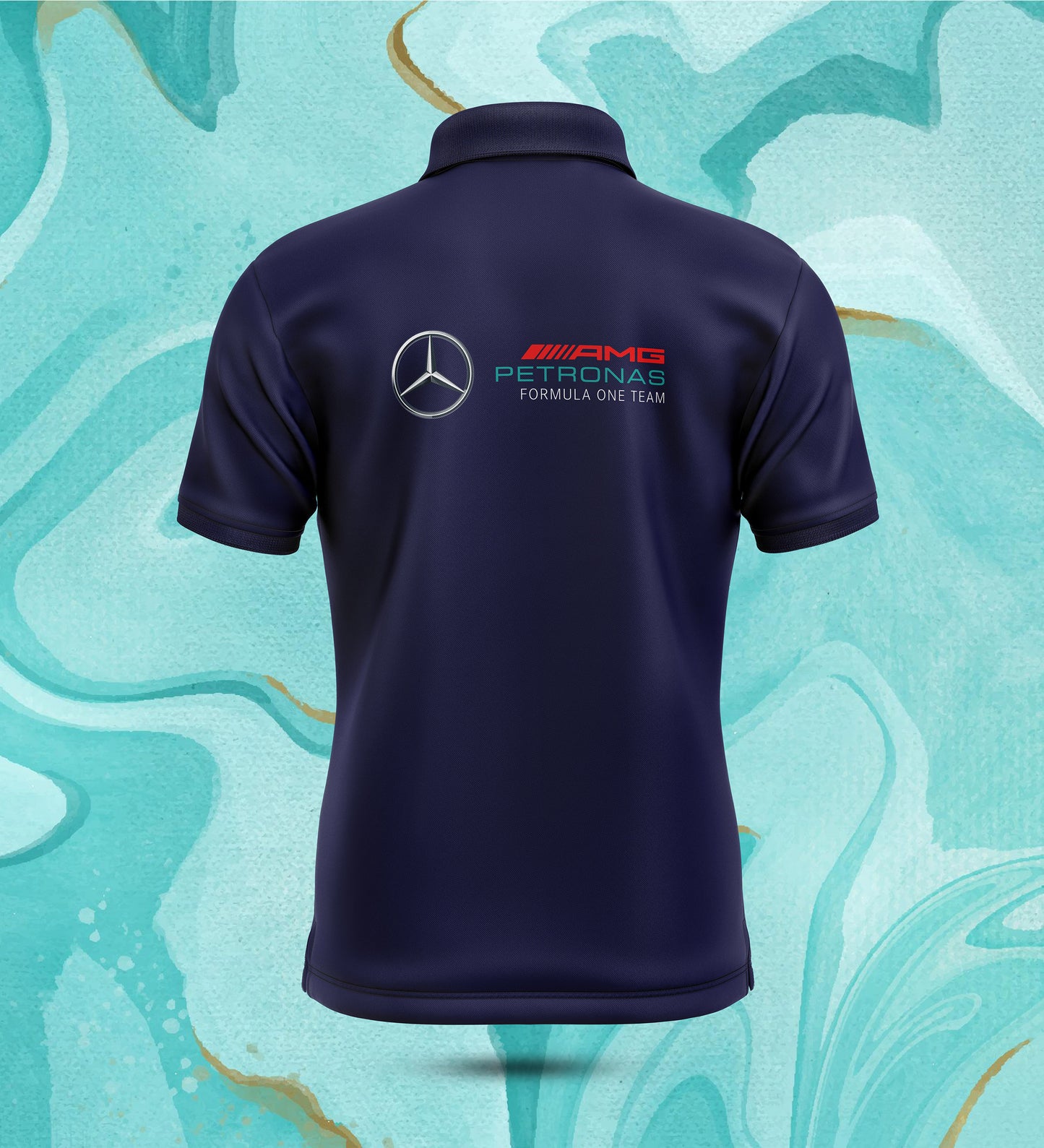 Mercedes F1 Polo Shirt | Fatal Tees Racing Collection