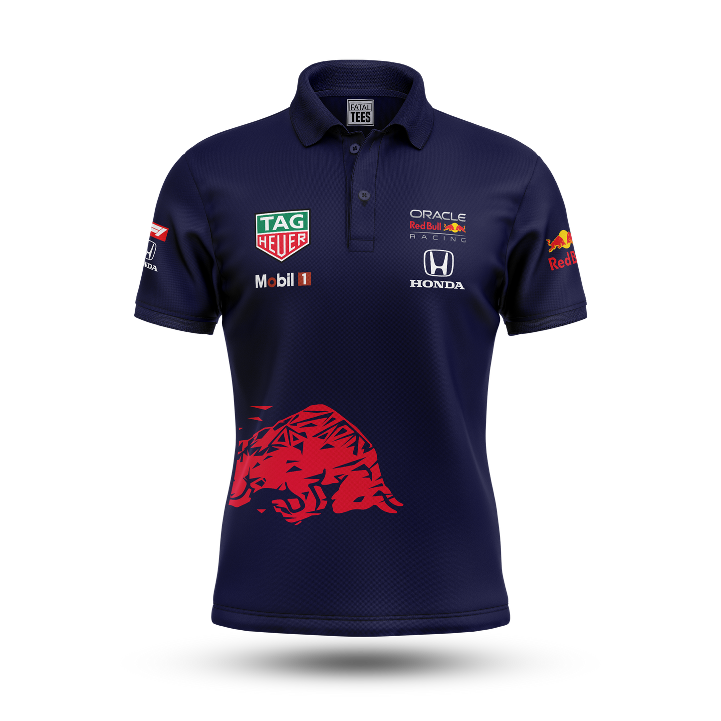 Red Bull F1 Polo Shirt | Fatal Tees Racing Collection