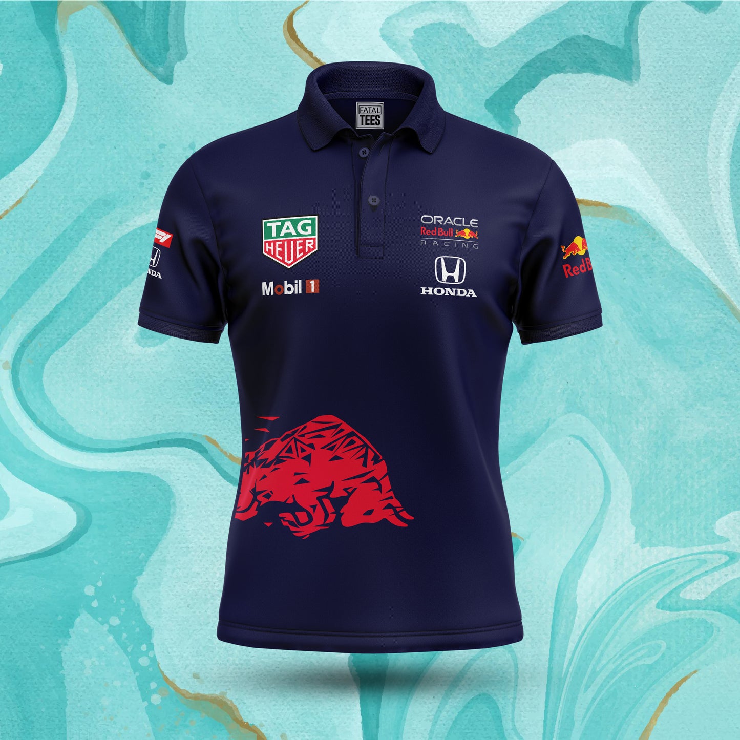 Red Bull F1 Polo Shirt | Fatal Tees Racing Collection
