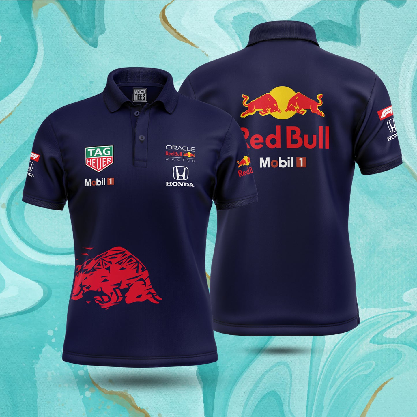 Red Bull F1 Polo Shirt | Fatal Tees Racing Collection