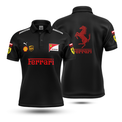 Ferrari F1 Polo Shirt | Fatal Tees Racing Collection