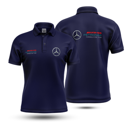 Mercedes F1 Polo Shirt | Fatal Tees Racing Collection