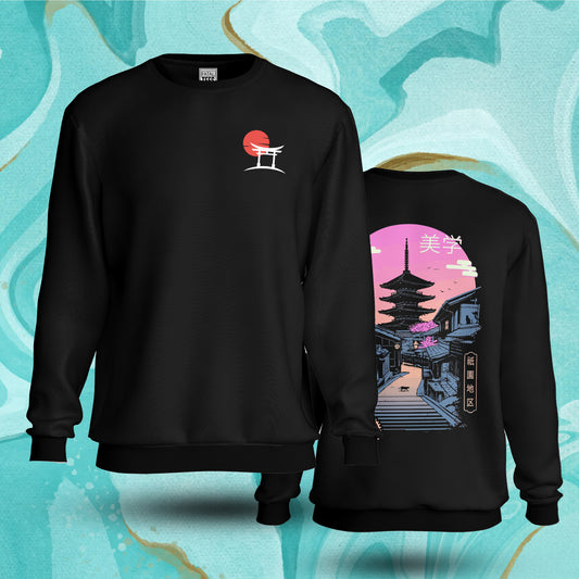 Japan Street Art Sweatshirt Fatal Tees