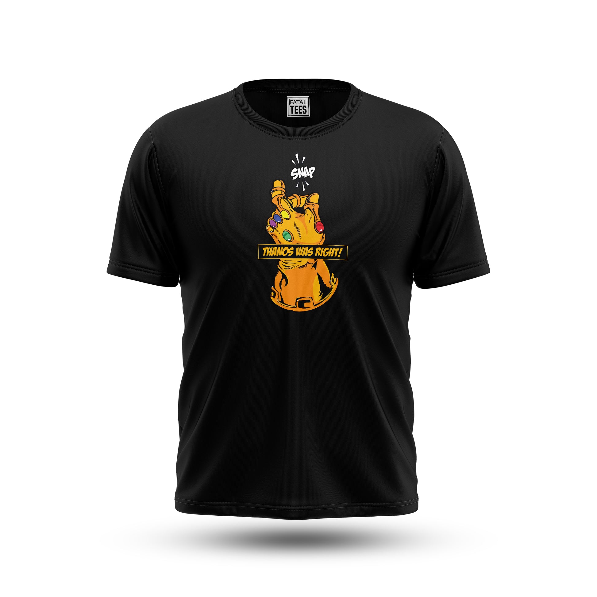 Thanos Was Right Tees Fatal Tees